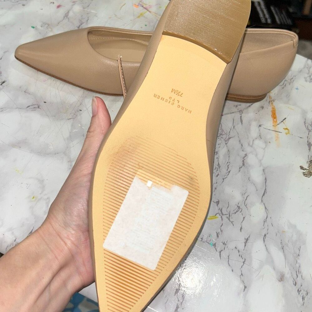 Marc fisher taupe flats sz 7.5 - Picture 4 of 4